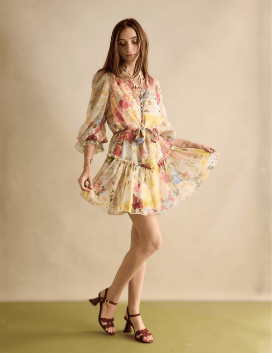 SATURN - Floral Dress