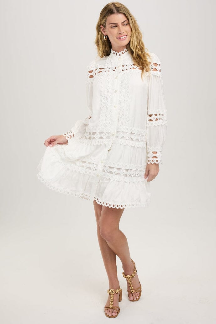 Trending natural sandals block heel gold embellishment white dress