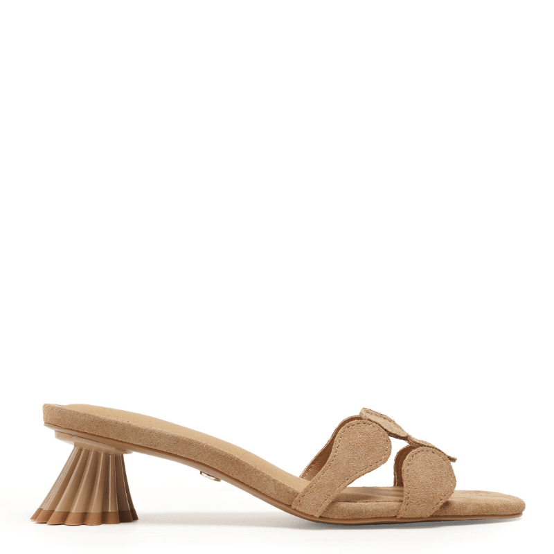 BUNNY - SAND SUEDE SANDAL