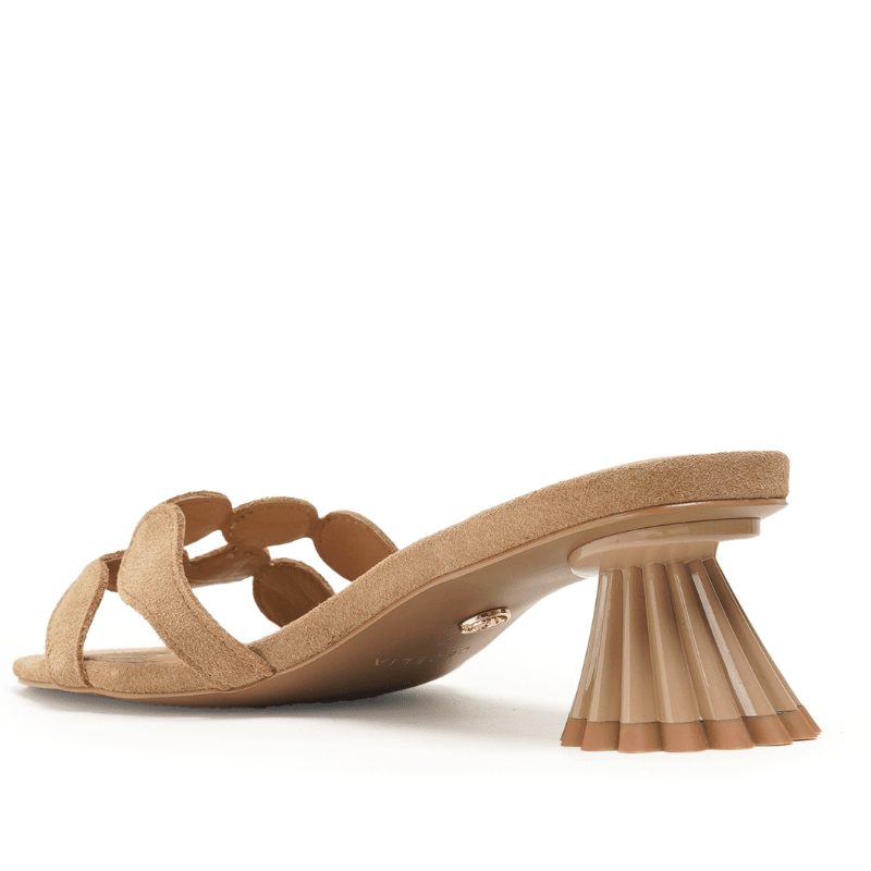 BUNNY - SAND SUEDE SANDAL
