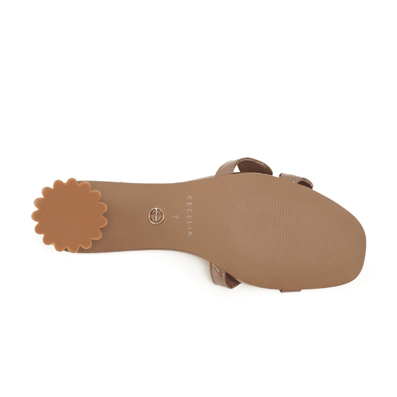 BUNNY - TAUPE PATENT