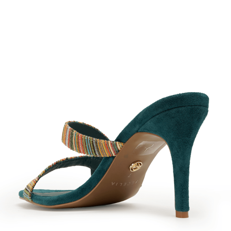 BARNEY - Green Multi Heel