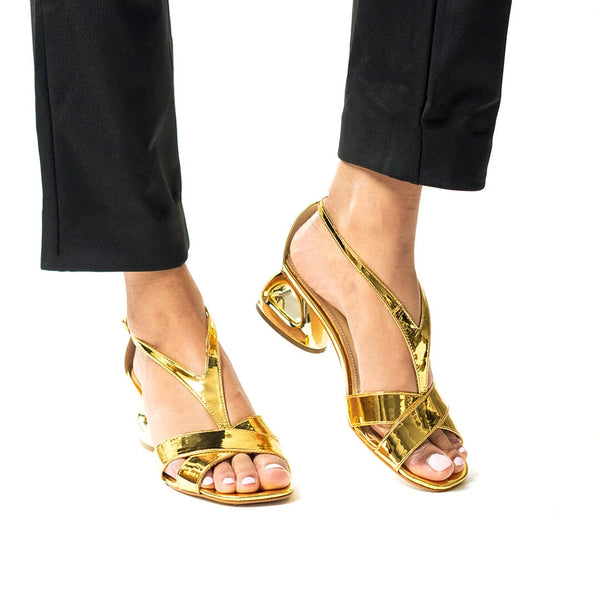 Cecelia New York Sienna Slide Sandal Gold Store | www.changeyourwindows.com