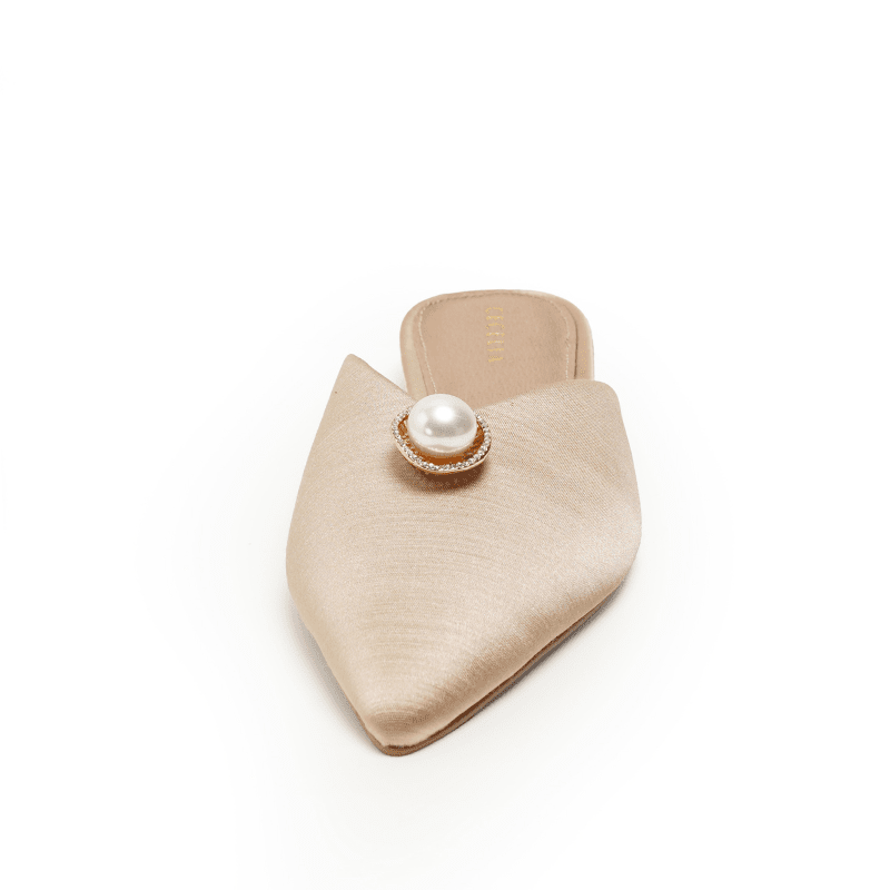 BEATRICE - BRONZE SATIN
