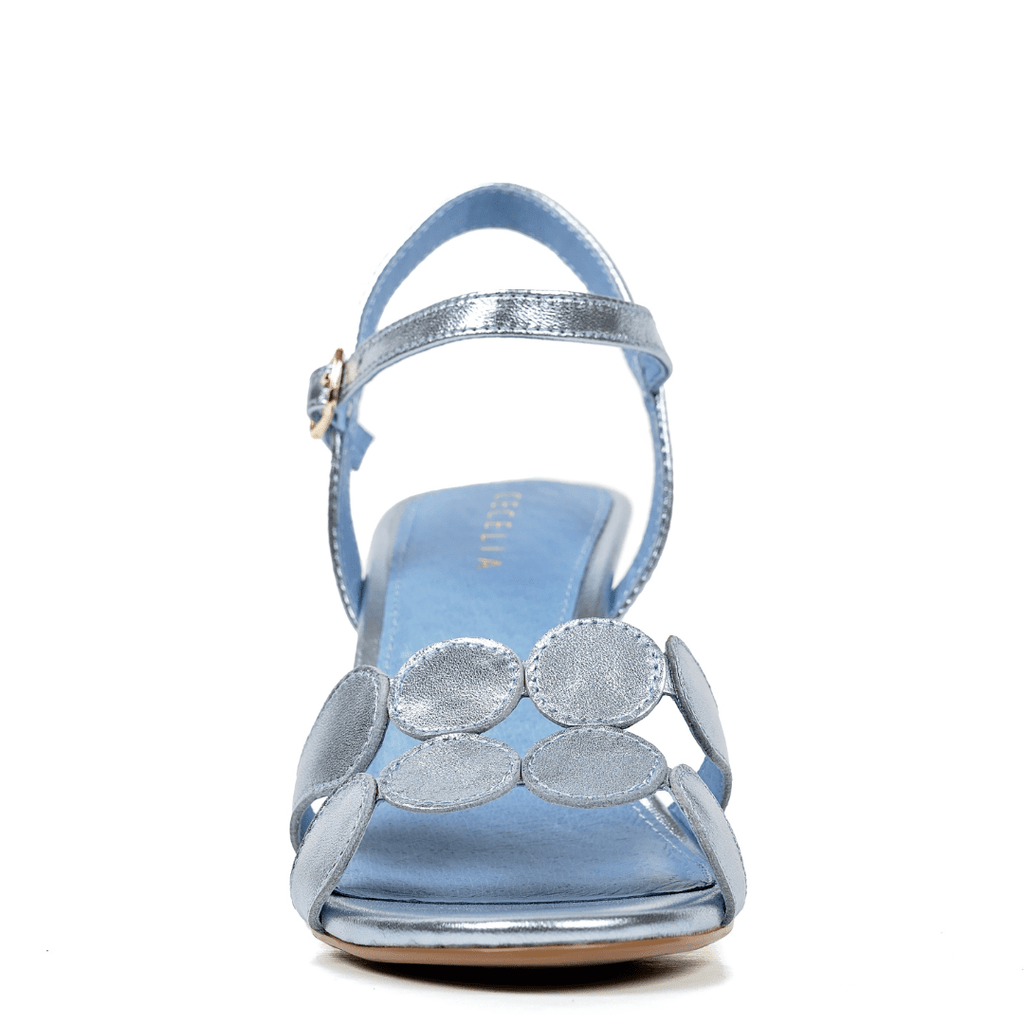 PETER - Blue Metallic Sandal