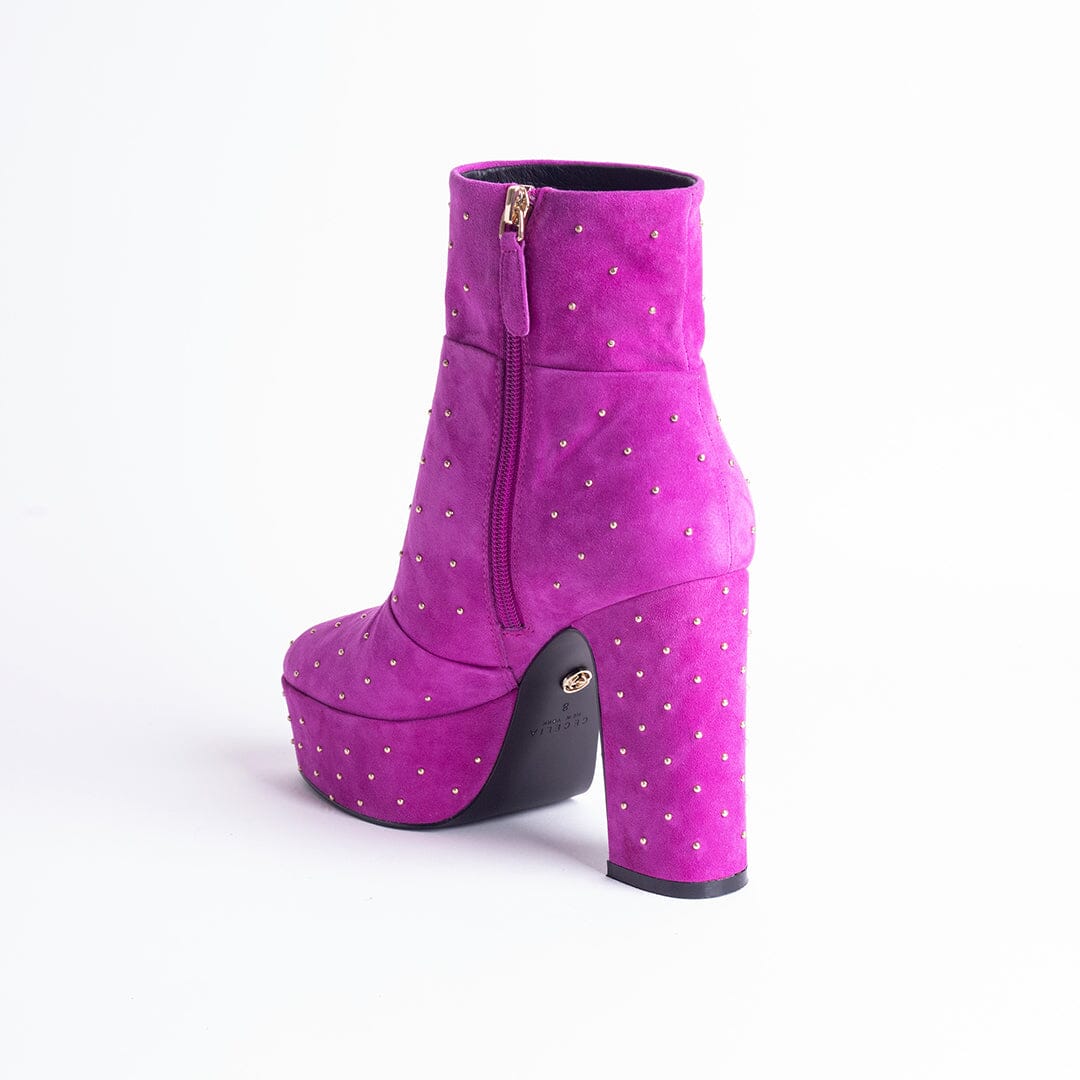Stacked platform boots cheap