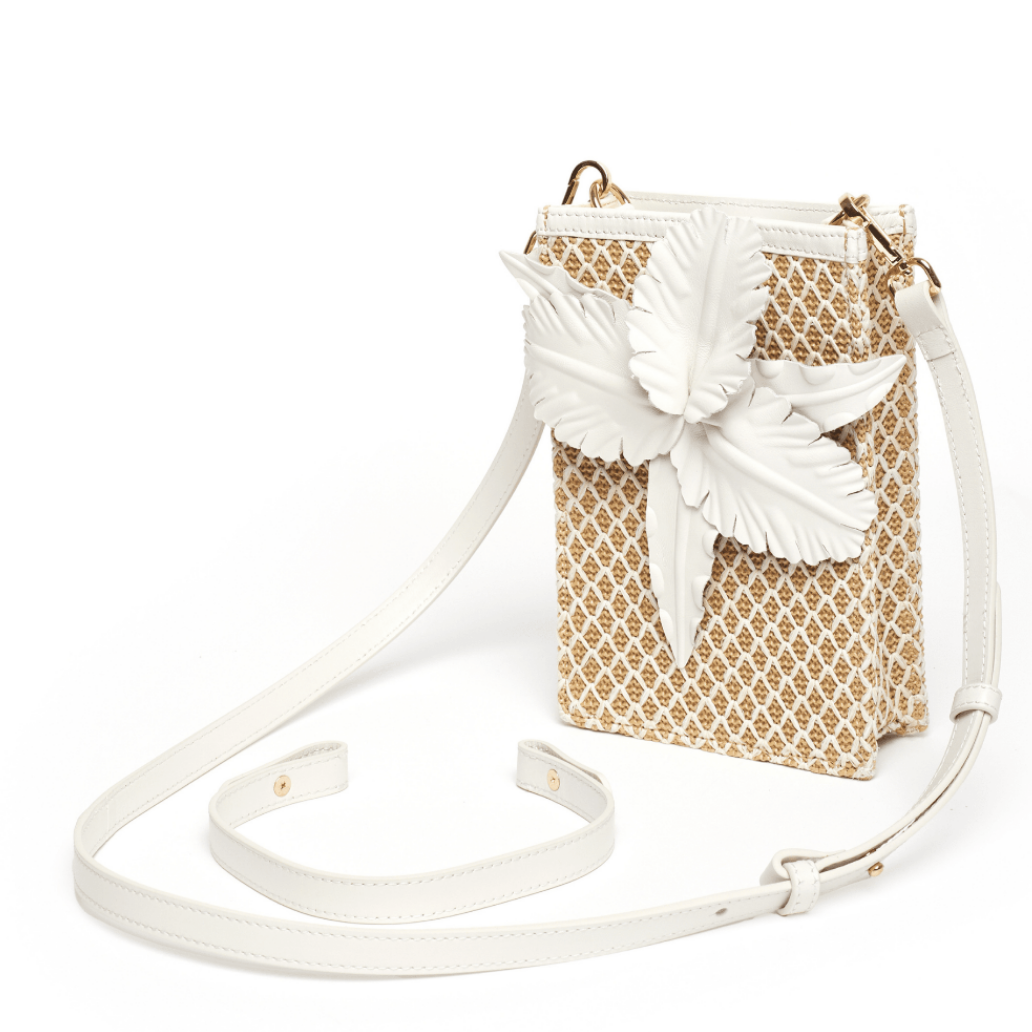 STRIDE - Tan White Flower