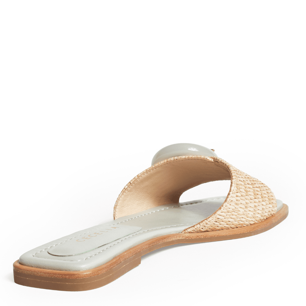 DIANE - Light Blue Buckle Sandals