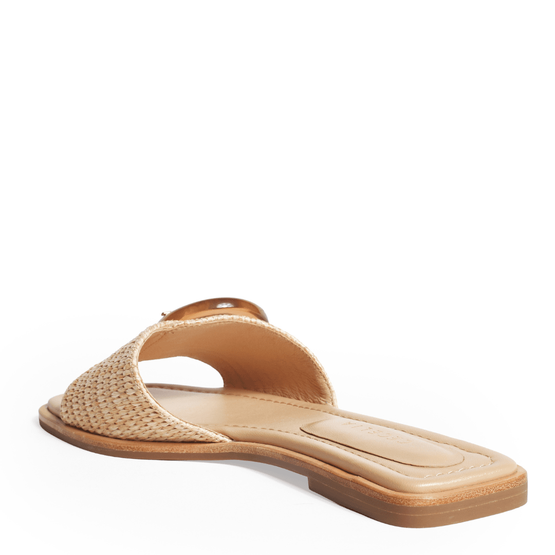 DIANE - Tortoise Shell Sandals