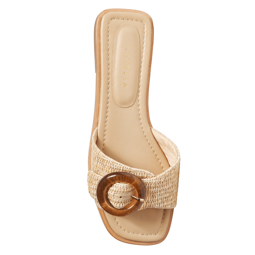 DIANE - Tortoise Shell Sandals