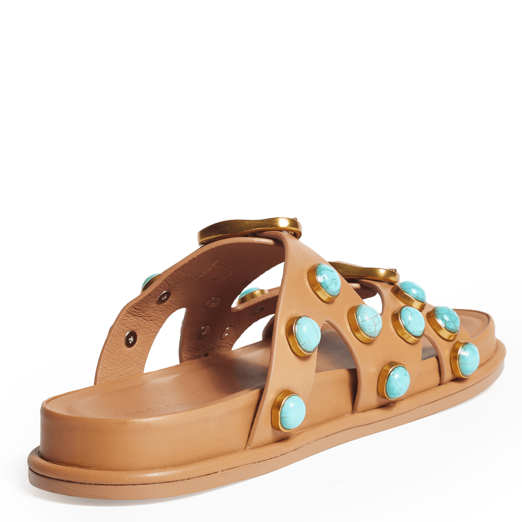 ENAMEL - Tan Sandals