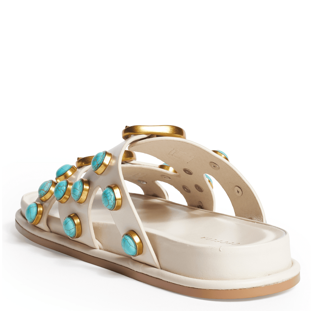 ENAMEL - Bone Sandals