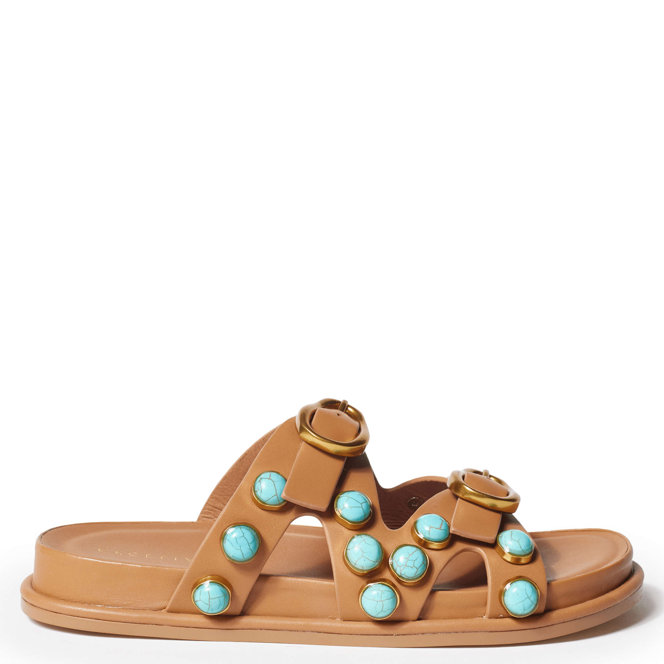 ENAMEL - Tan Sandals