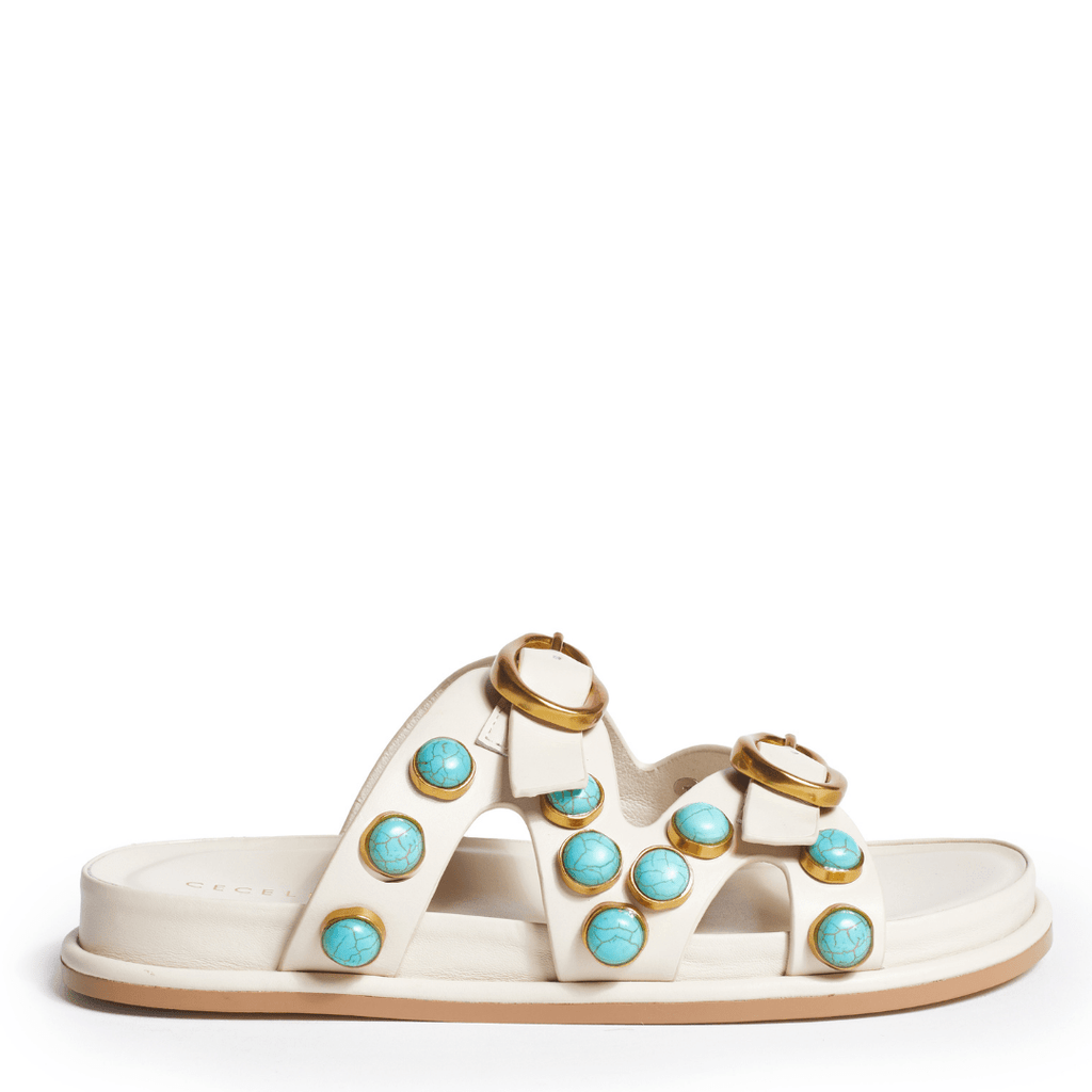 ENAMEL - Bone Sandals