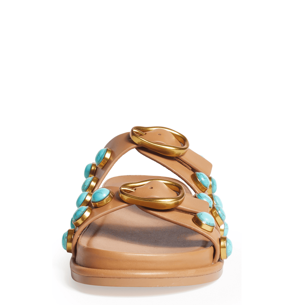 ENAMEL - Tan Sandals
