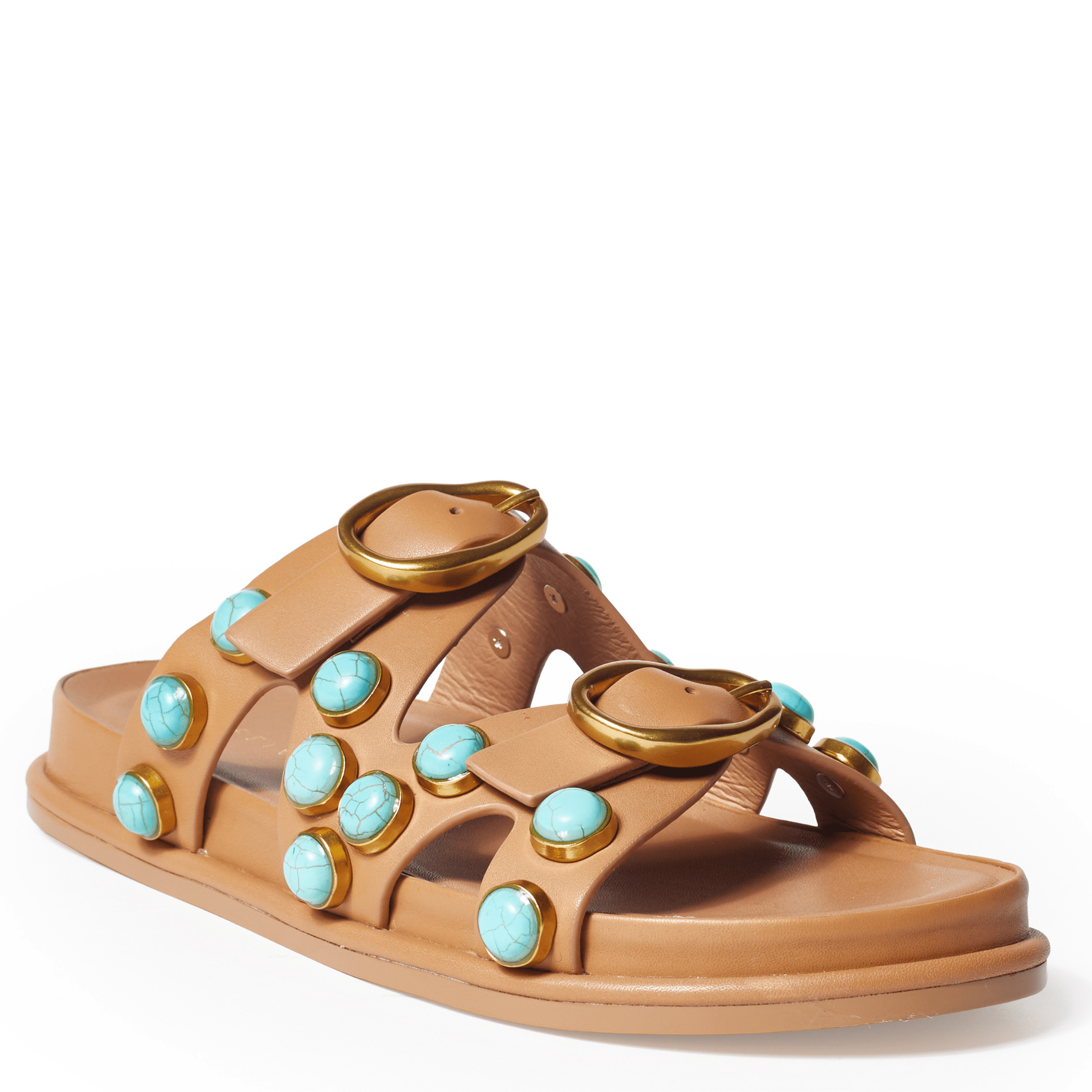 ENAMEL - Tan Sandals