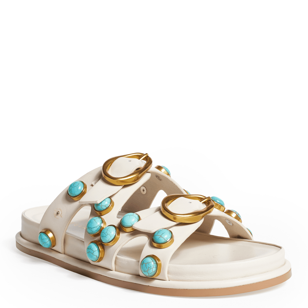 ENAMEL - Bone Sandals