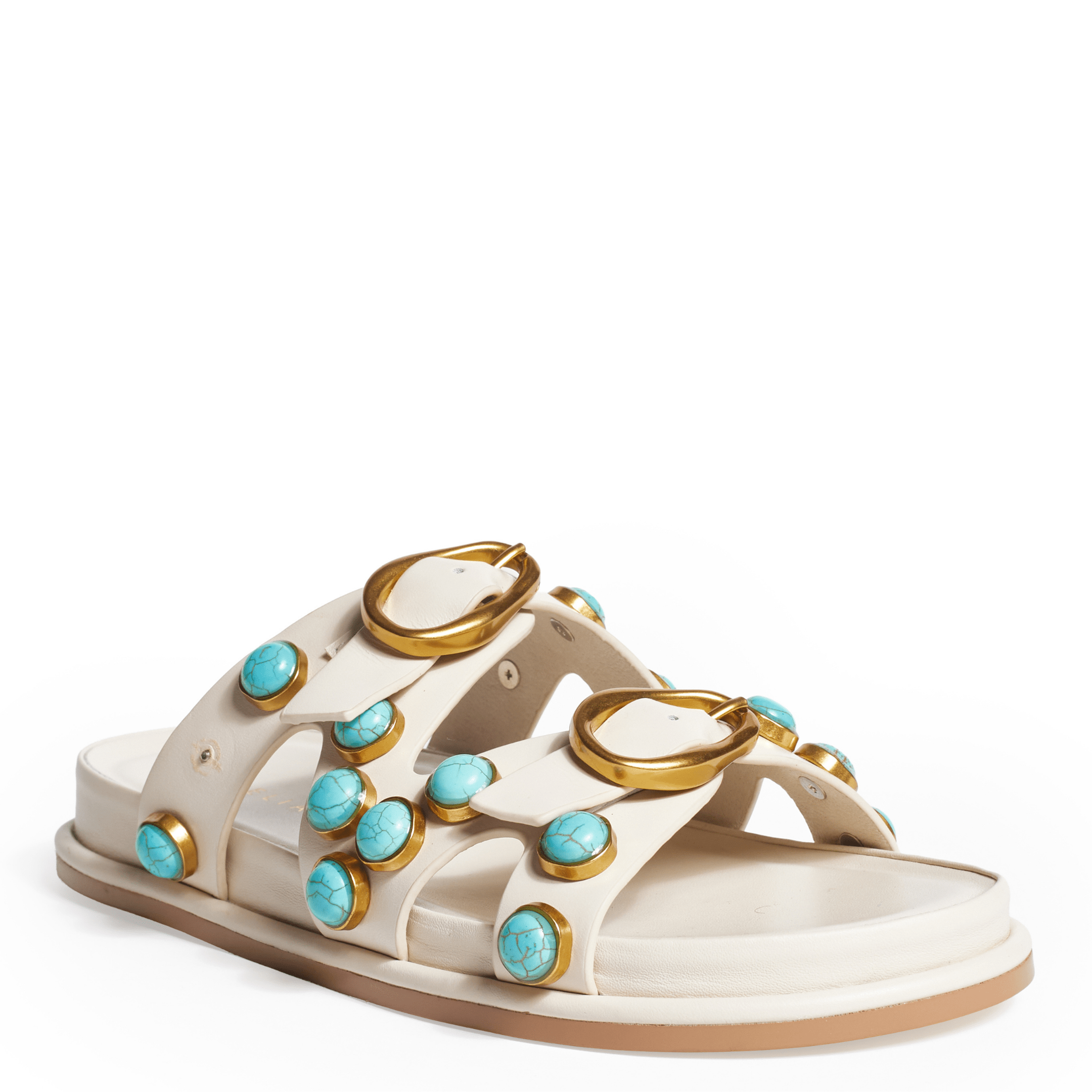 ENAMEL - Bone Sandals