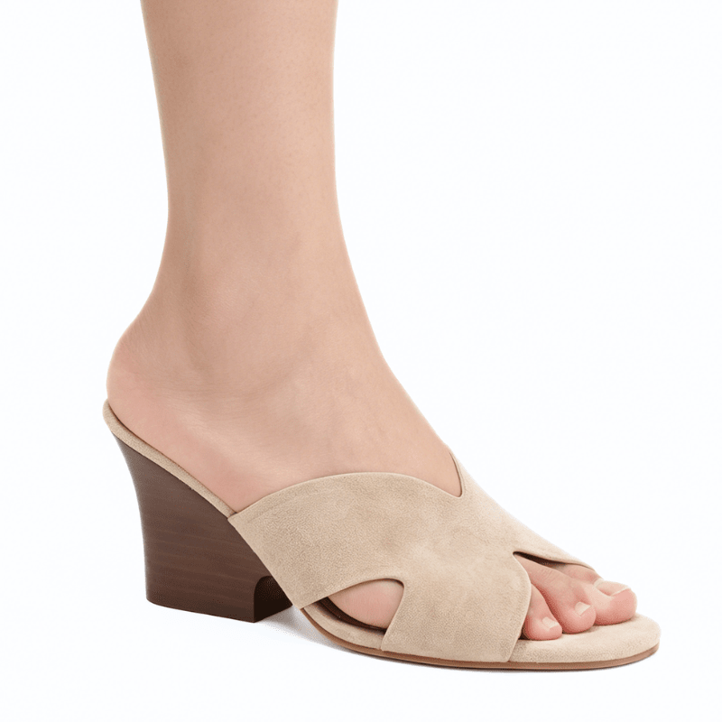 FAYE - BEIGE SUEDE