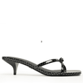 FERN - BLACK & WHITE DOT SANDAL