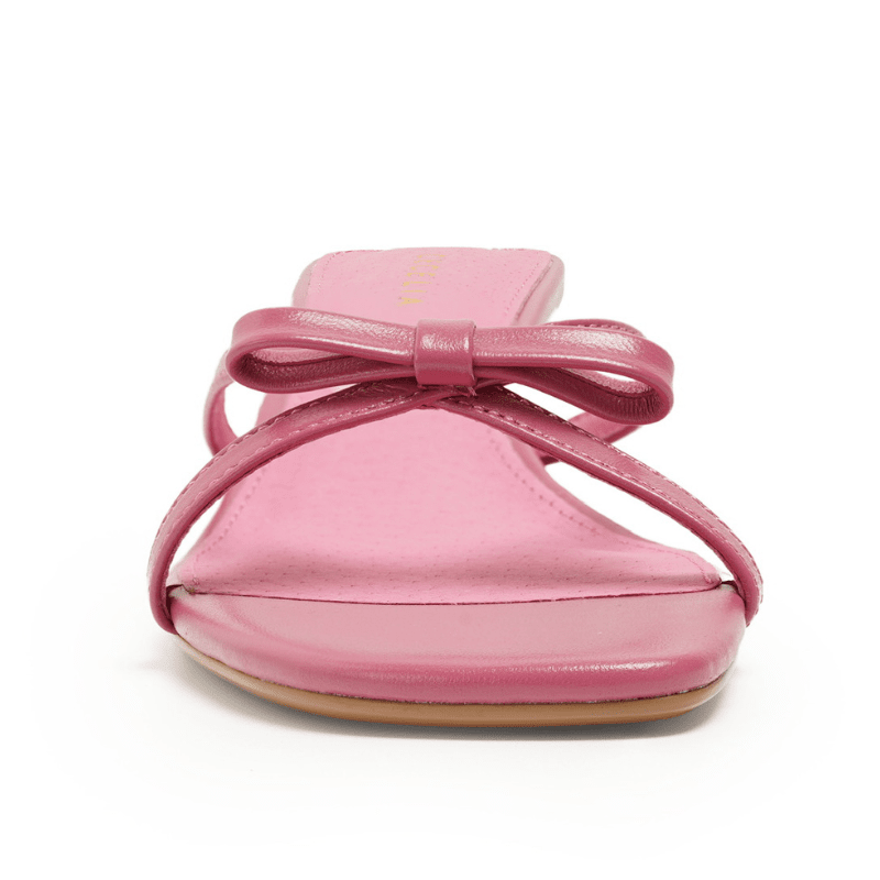 FERN - DARK PINK KITTEN HEEL