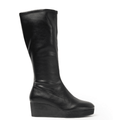 GUNTHER - BLACK WEDGE BOOT