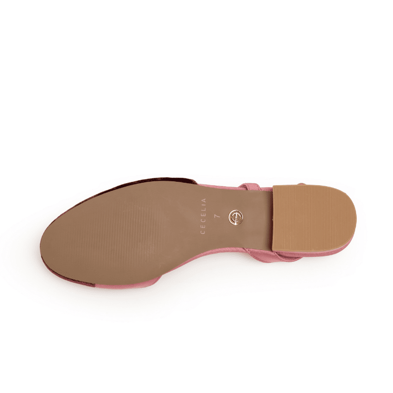 HEIDI - BURGUNDY PINK SLINGBACK