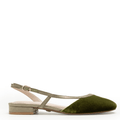 HEIDI - GREEN SLINGBACK