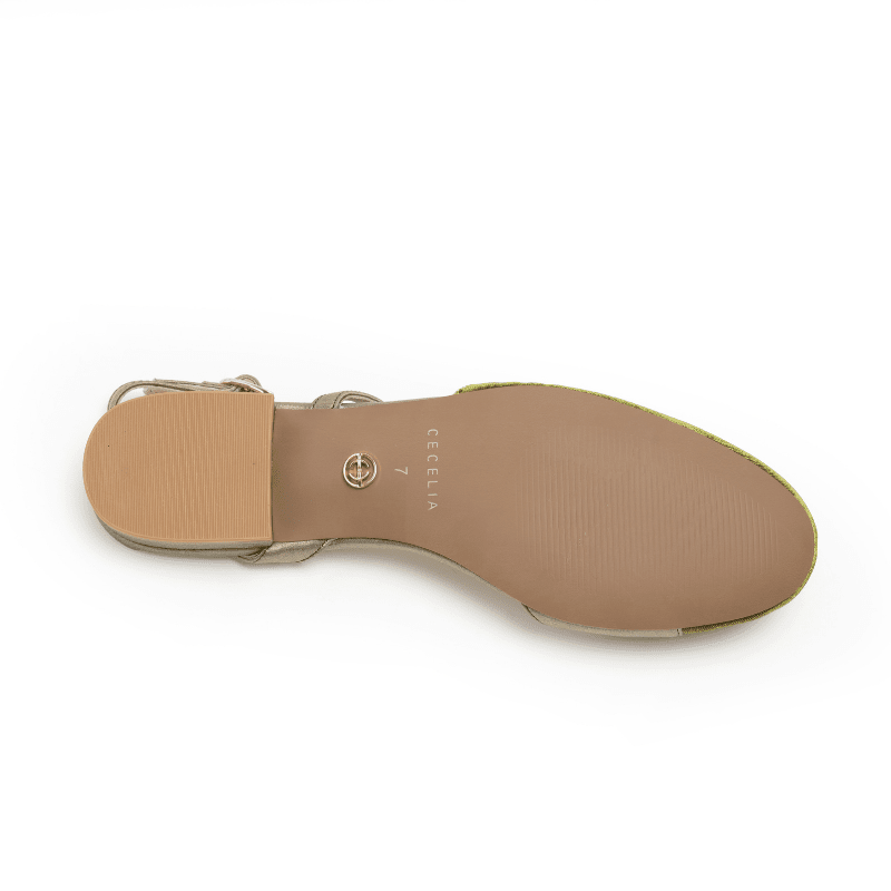 HEIDI - GREEN SLINGBACK