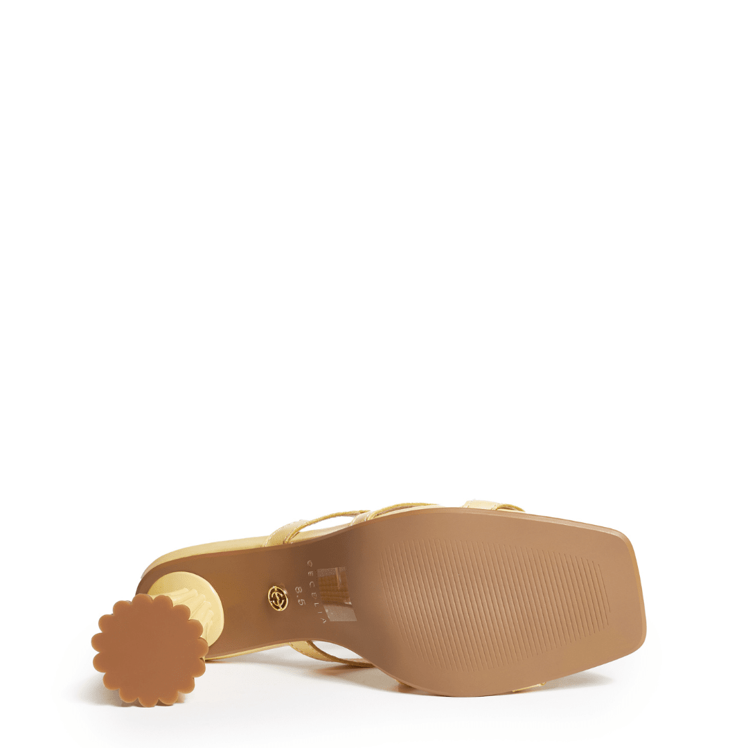 JESSICA - Butter Yellow Sandal