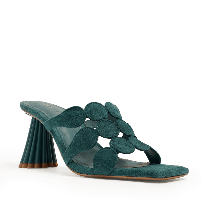 JESSICA - FORREST GREEN SLIDE SANDAL