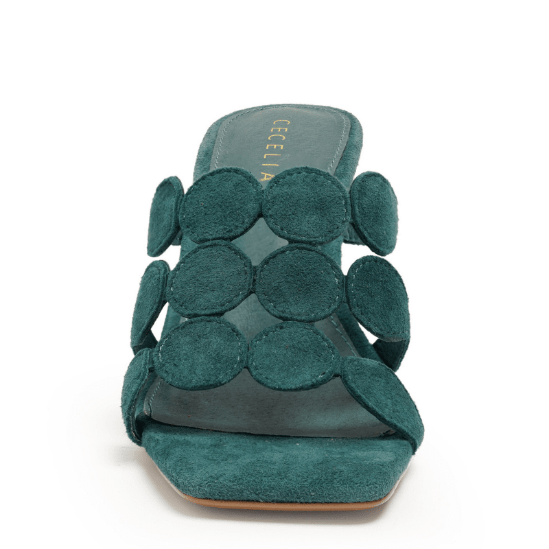 JESSICA - FORREST GREEN SLIDE SANDAL