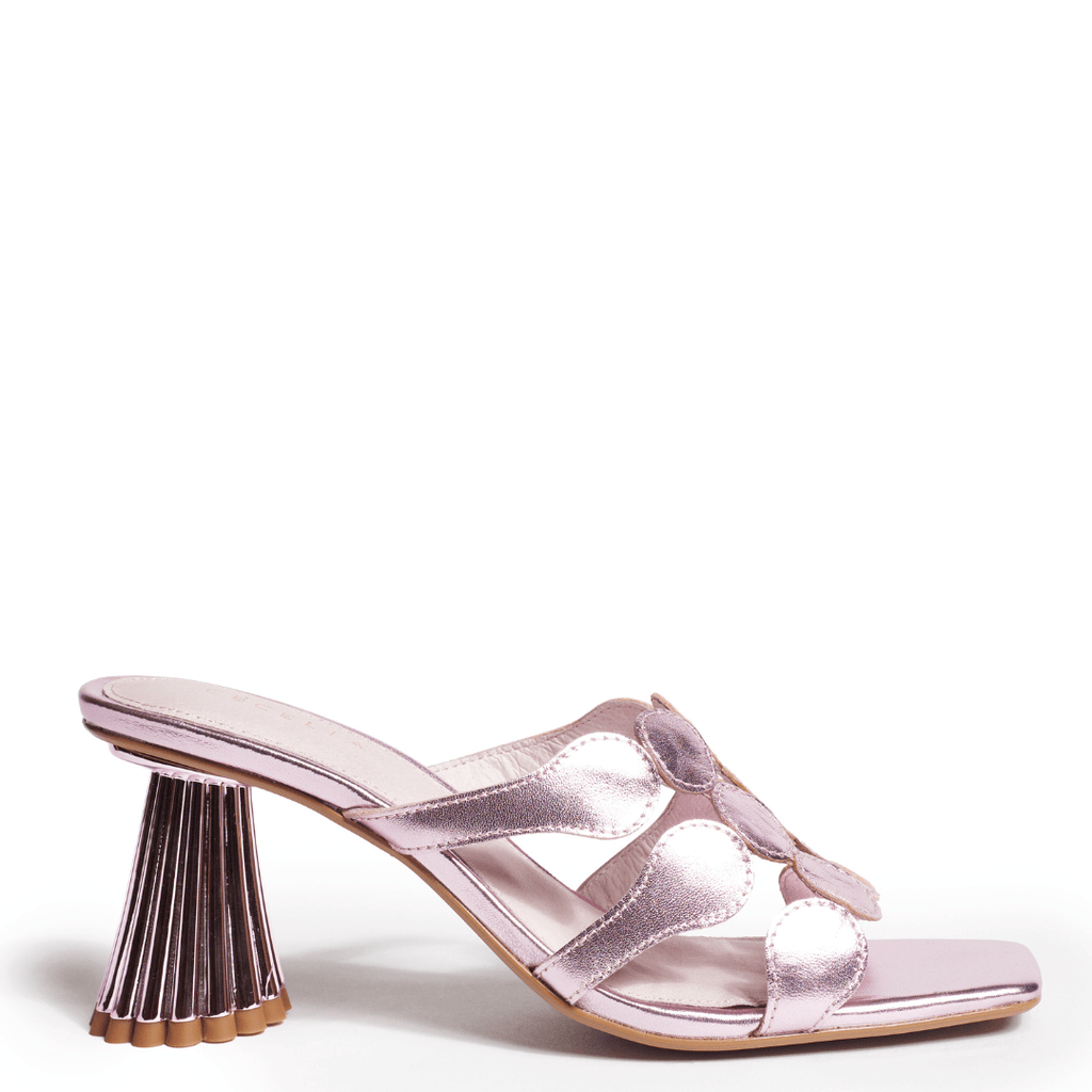 JESSICA - Pink Metallic Sandal