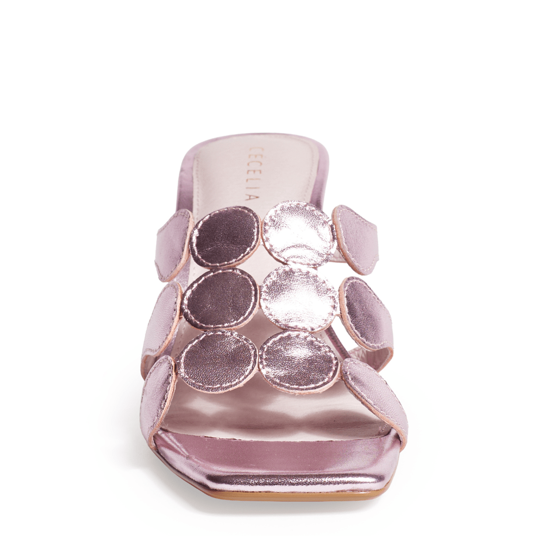 JESSICA - Pink Metallic Sandal