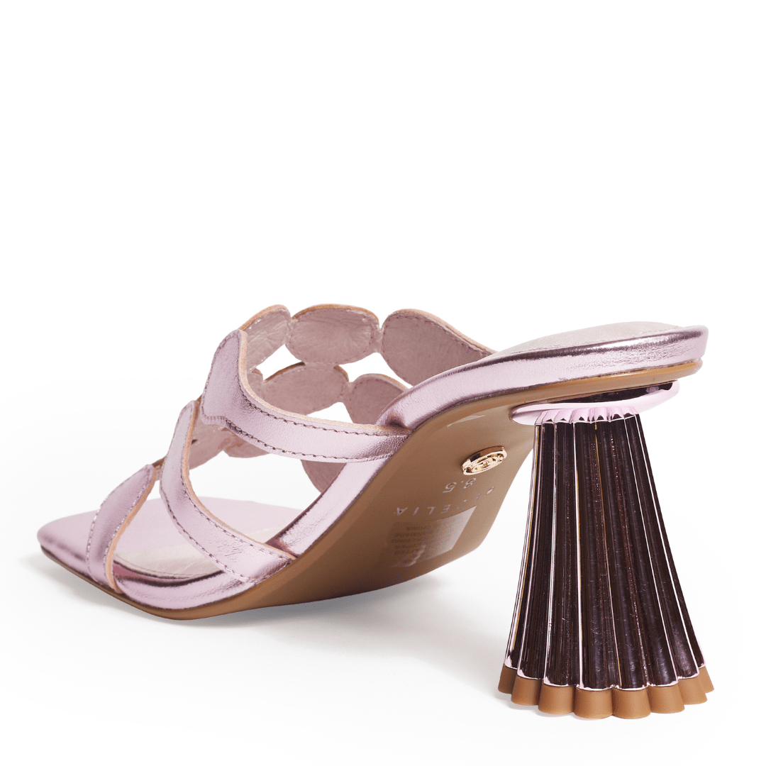 JESSICA - Pink Metallic Sandal