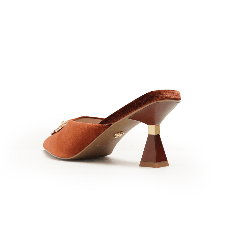 JOICE - COGNAC VELVET MULE