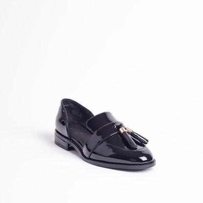LINEAR - Black Patent Leather