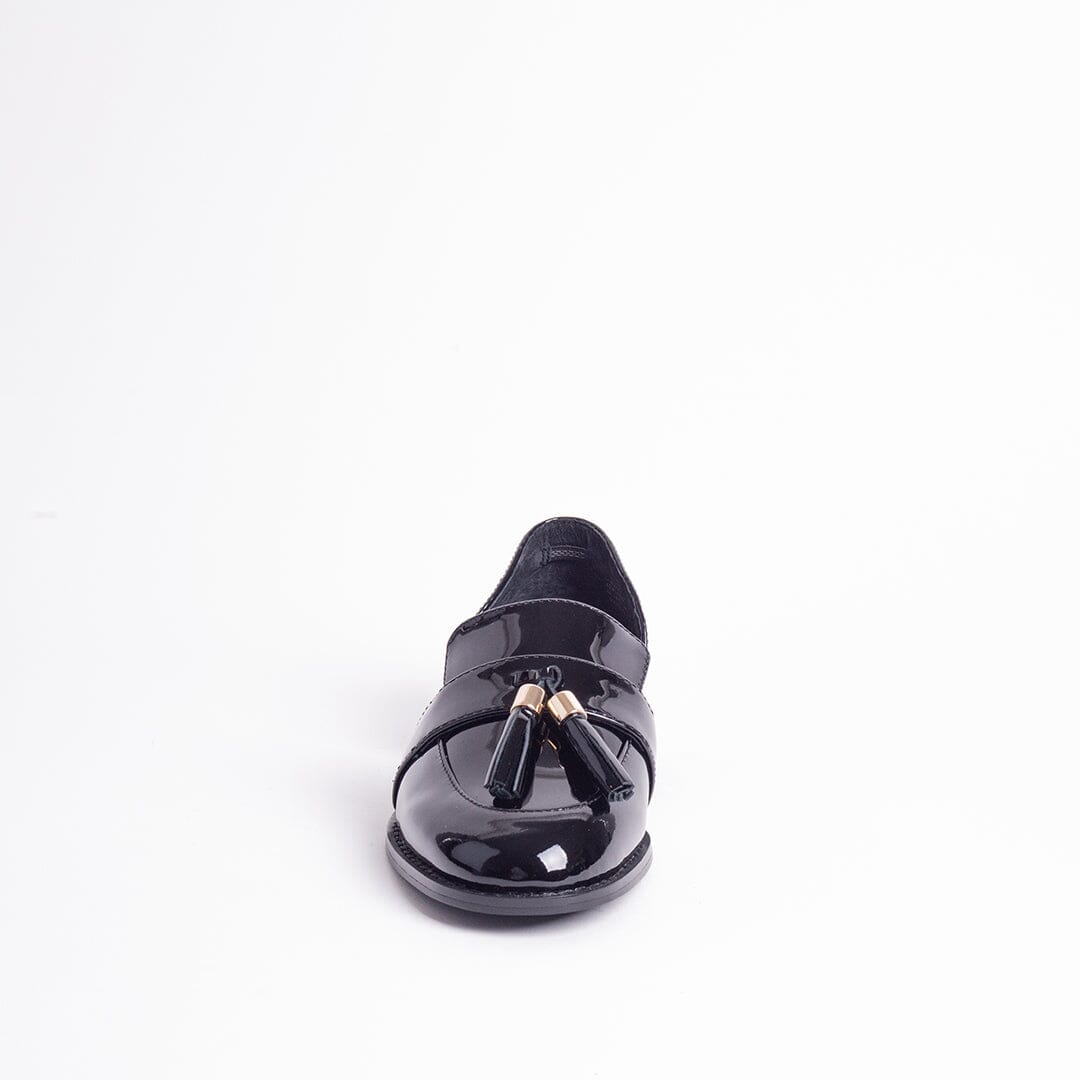 LINEAR - Black Patent Leather