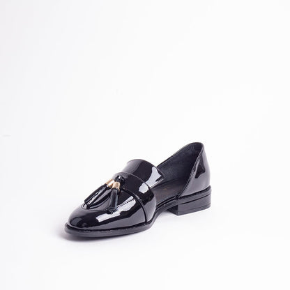 LINEAR - Black Patent Leather