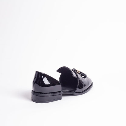 LINEAR - Black Patent Leather