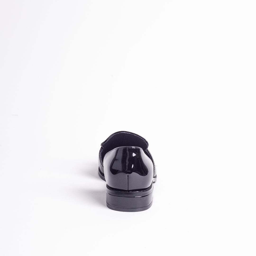 LINEAR - Black Patent Leather