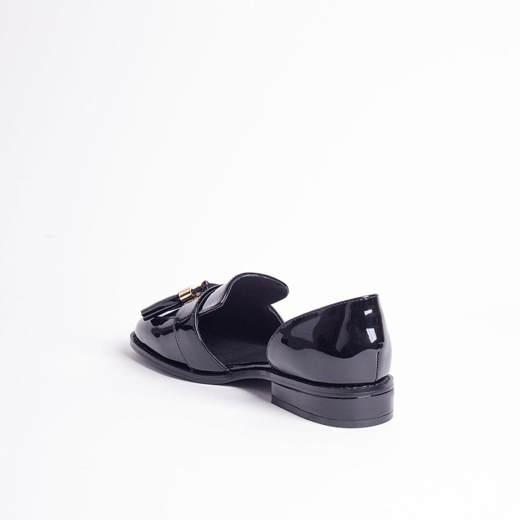 LINEAR - Black Patent Leather
