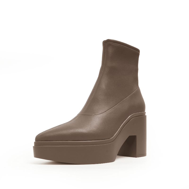 LAWRENCE - DARK TAUPE STRETCH