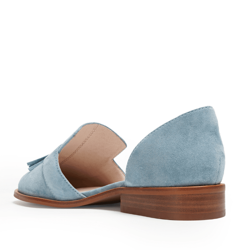 LINEAR - BLUE SUEDE LOAFER