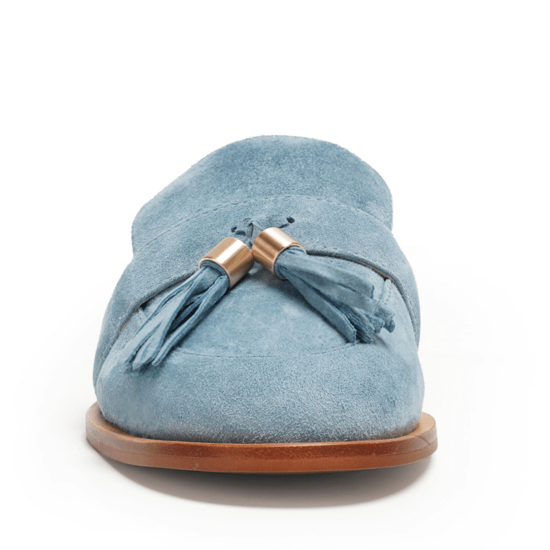 LINEAR - BLUE SUEDE LOAFER