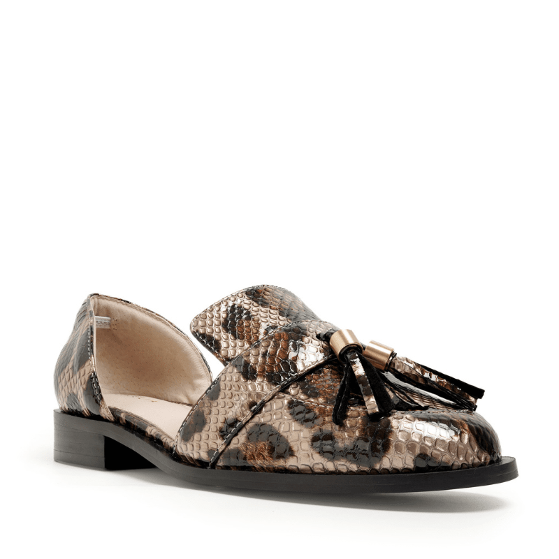 LINEAR - LEOPARD LOAFER
