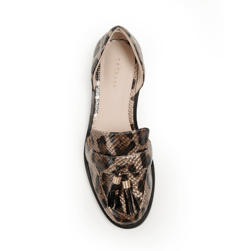 LINEAR - LEOPARD LOAFER