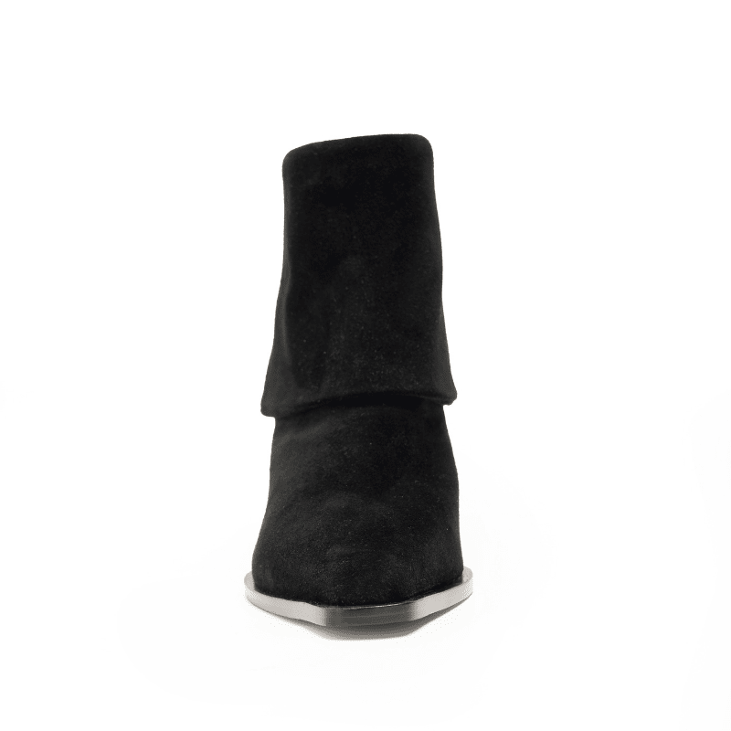 MAJO - BLACK SUEDE BOOTIE