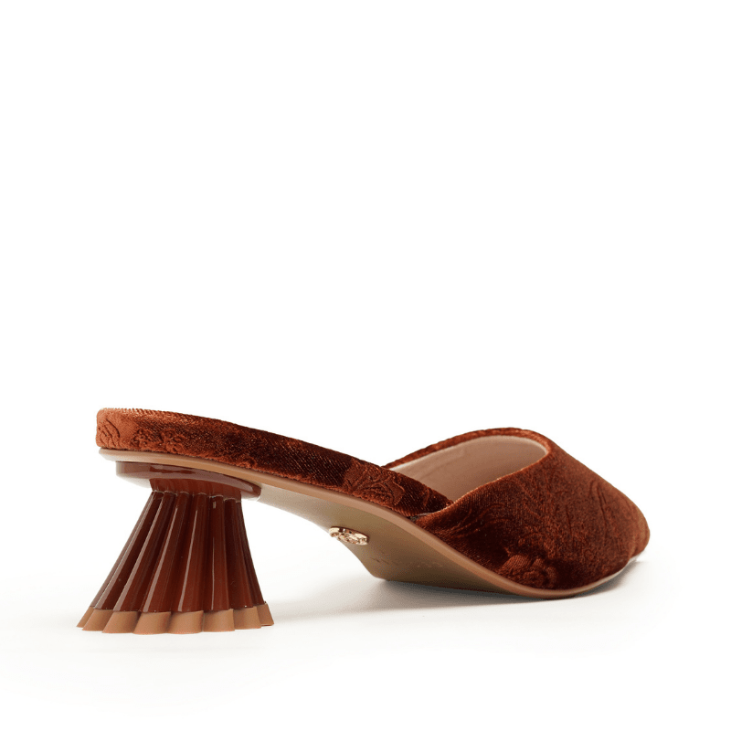 MELONY - COGNAC VELVET