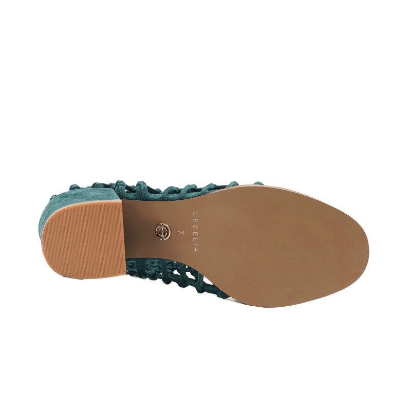 NEVER FORREST GREEN SUEDE